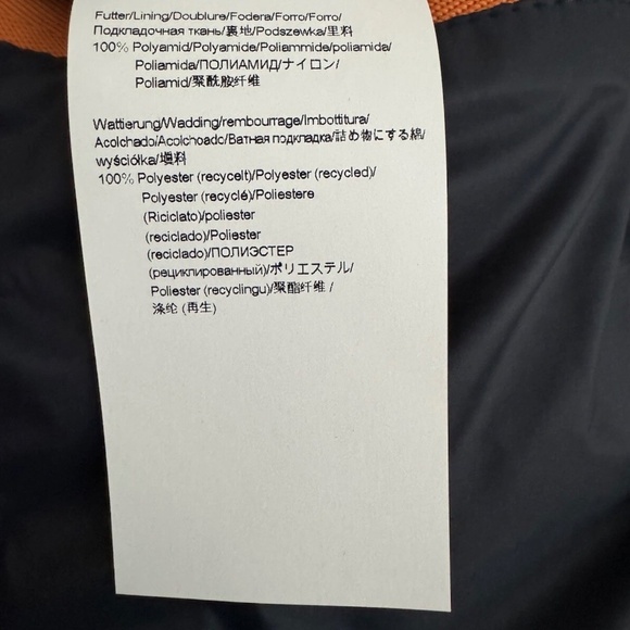 Hugo Boss Orange Oden Quilted Puffer Jacket Coat Dark Navy Blue Men 44R L - Picture 13 of 13